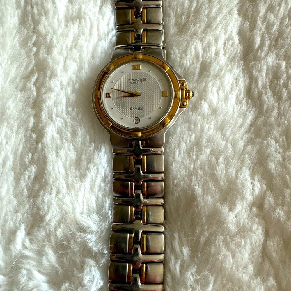 Raymond Weil 9190 Parsifal Two Tone -8K Yellow Gold Plated and Stainless Steel